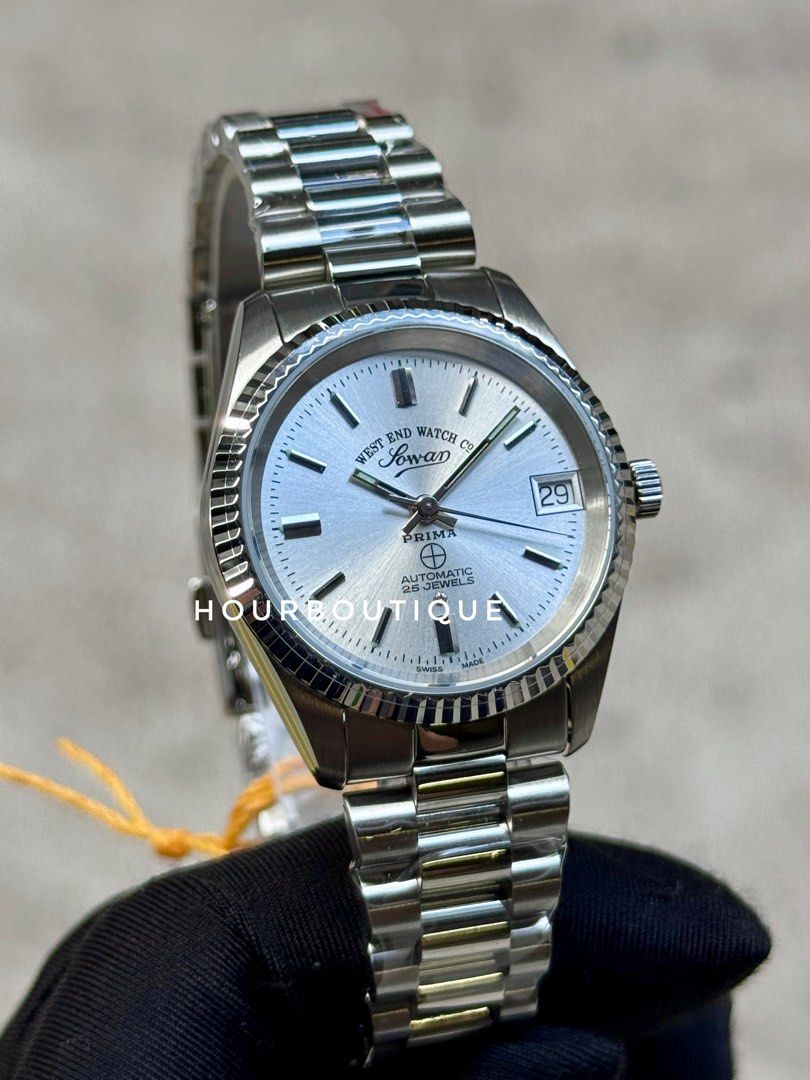 Brand New WestEnd Watch Company 32mm Swiss Made Silver Dial Automatic Watch