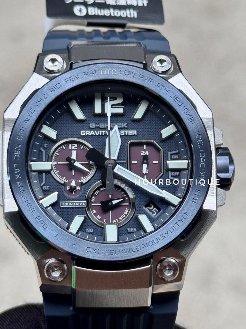 Latest Launch! Casio G-Shock Gravity Master Tough Solar Bluetooth Pilot Watch GWR-B3000A-2A
