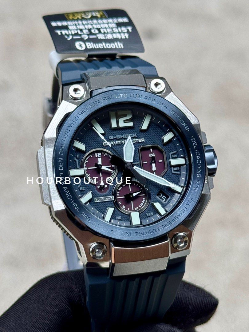 Latest Launch! Casio G-Shock Gravity Master Tough Solar Bluetooth Pilot Watch GWR-B3000A-2A
