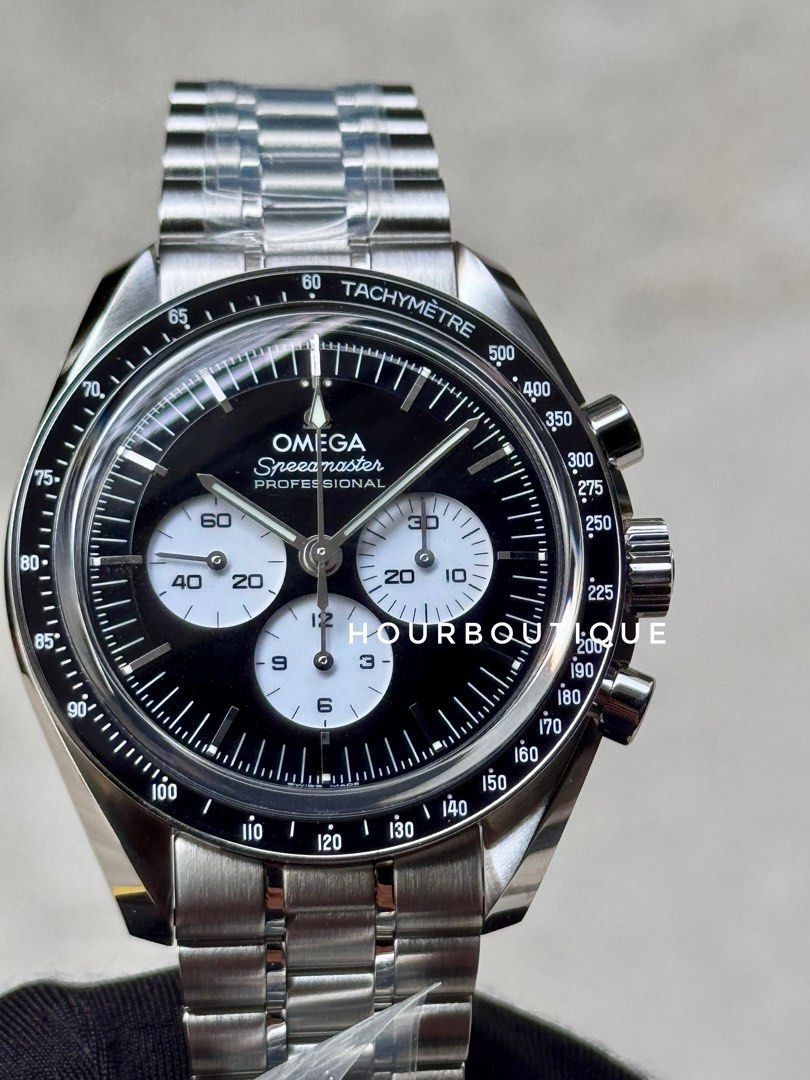 Omega SpeedMaster Reverse Panda Ceramic Bezel MoonWatch 310.30.42.50.01.004