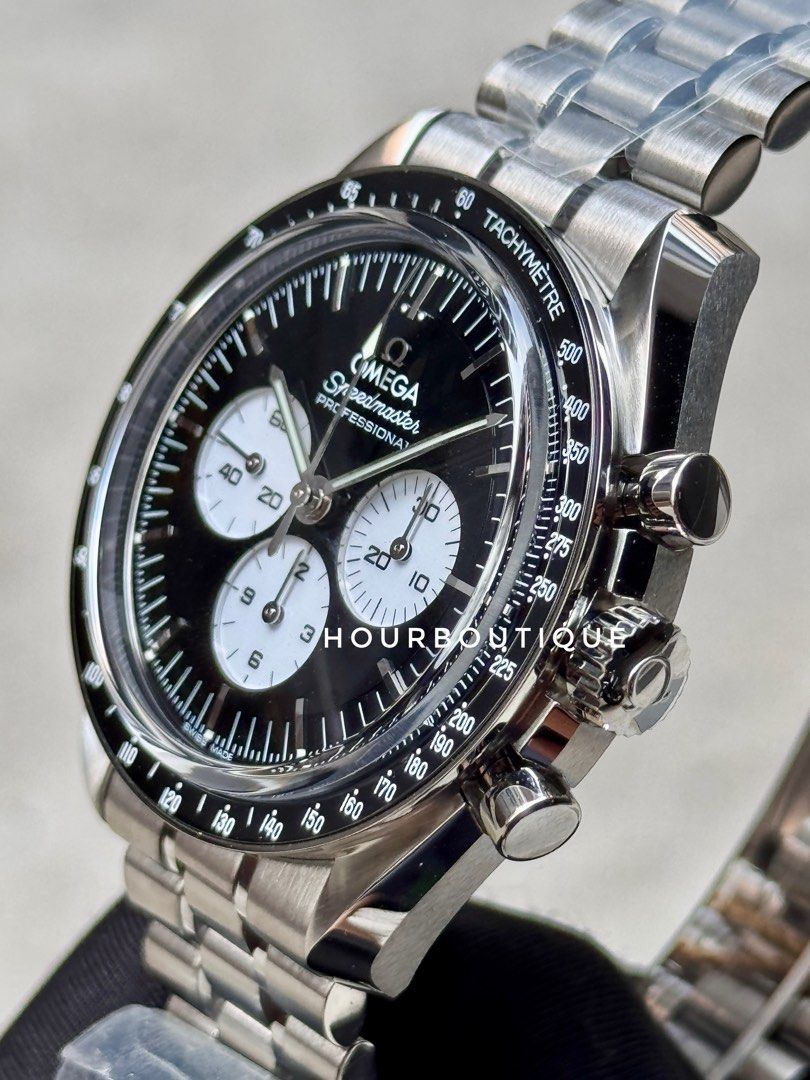 Omega SpeedMaster Reverse Panda Ceramic Bezel MoonWatch 310.30.42.50.01.004