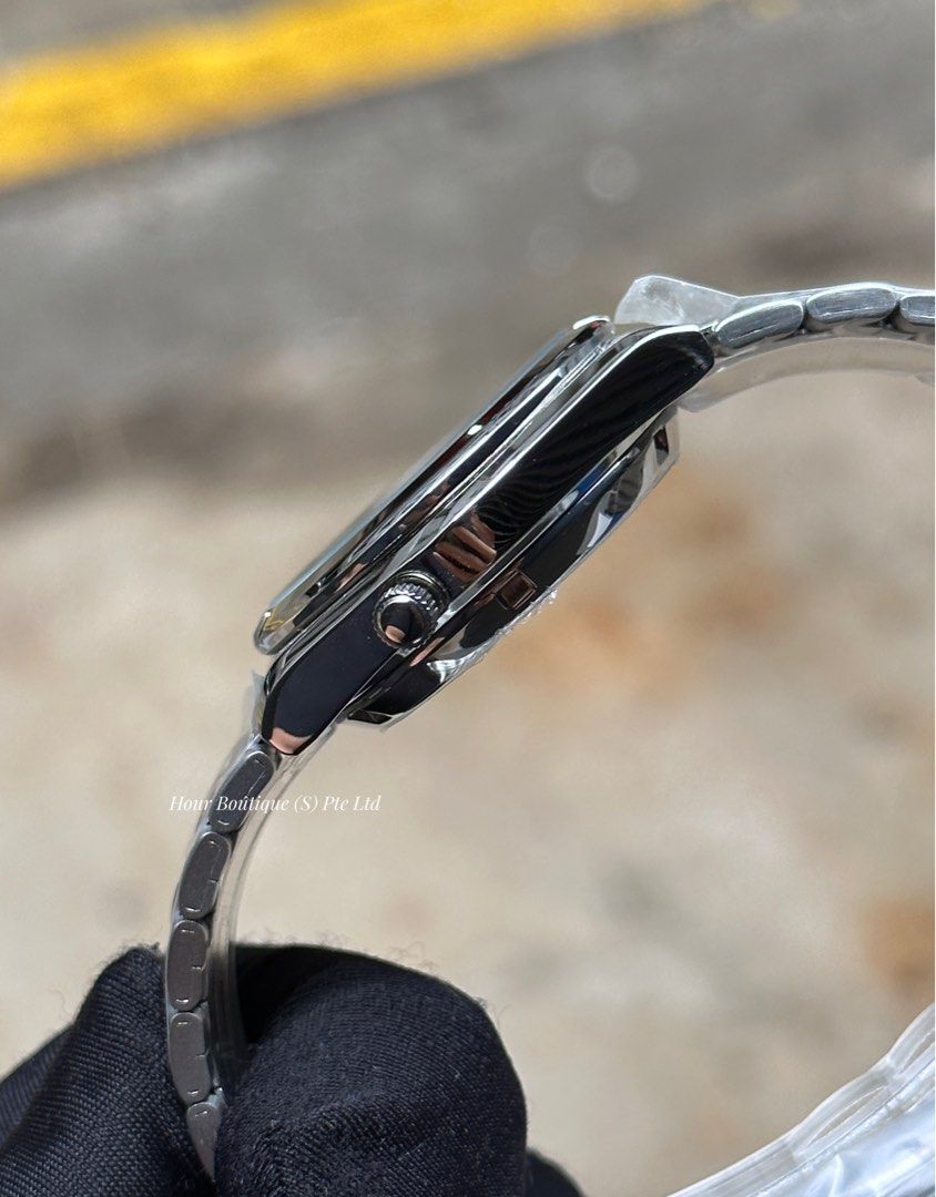 Brand New Seiko 5 Arabic Black Dial Mid Size Automatic Watch SNK063J5
