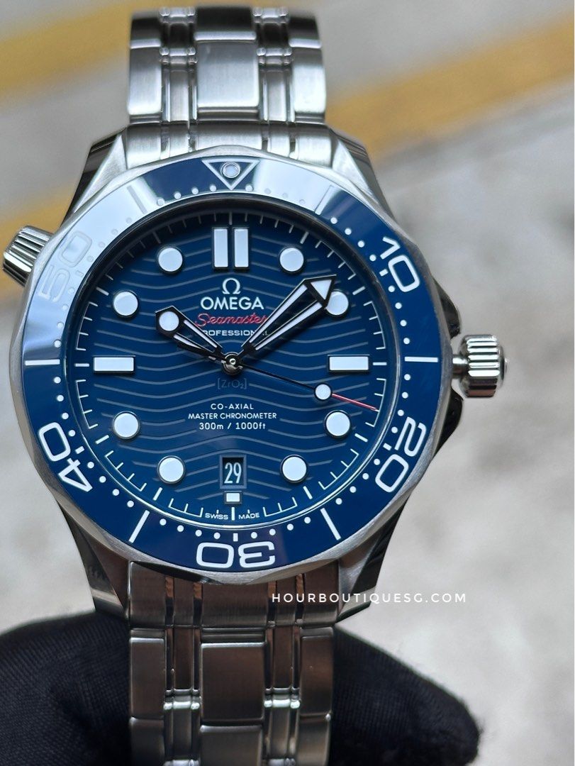 Blue Dial Omega Seamaster New 2018 Omega Seamaster